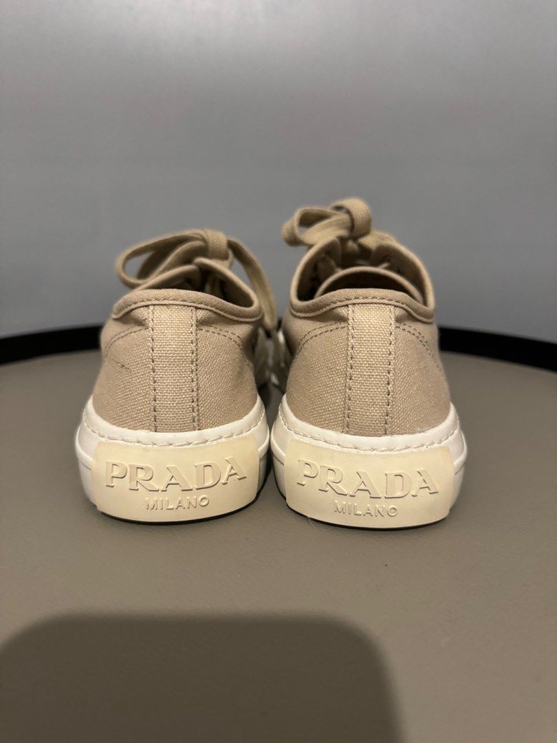 Prada wheel sales canvas sneakers