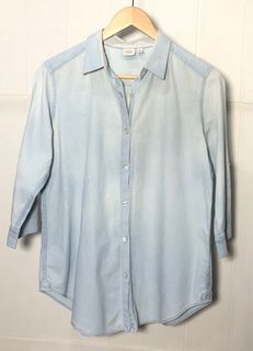 Preloevd - uniqlo kemeja denim