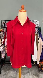 Preloved J.rep Blouse Merah