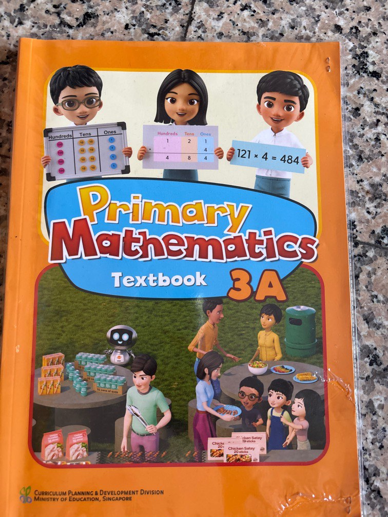 Primary 3A maths textbook, Hobbies & Toys, Books & Magazines, Textbooks ...
