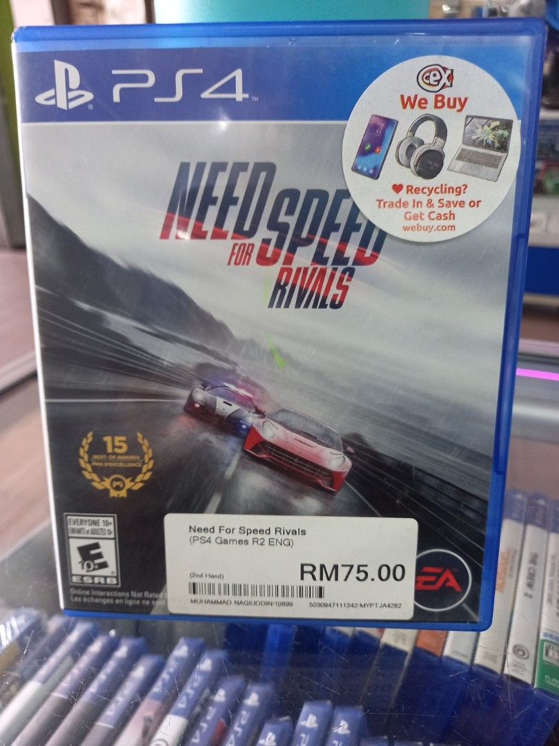 PS4 NEED FOR SPEED RIVALS - R2