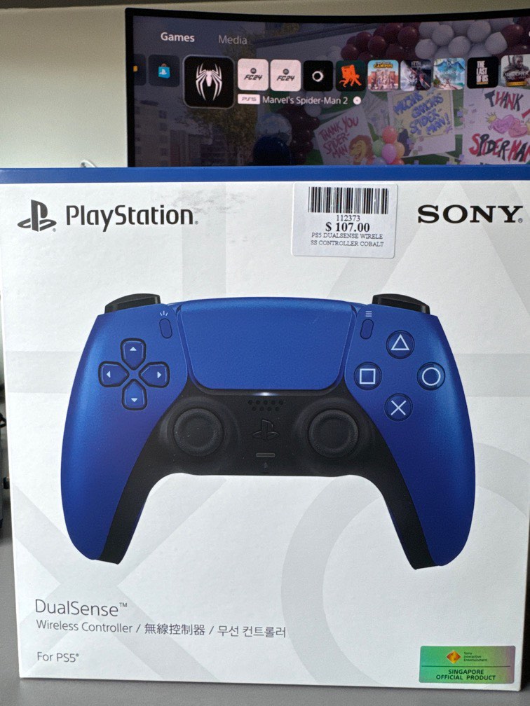 PS5 Dualsense controller Cobalt Blue, Video Gaming, Gaming Accessories,  Controllers on Carousell