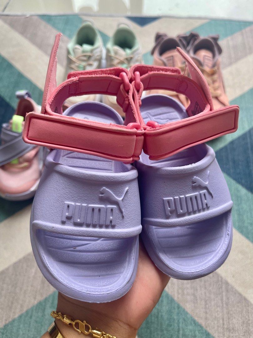Puma toddler sale slide sandals