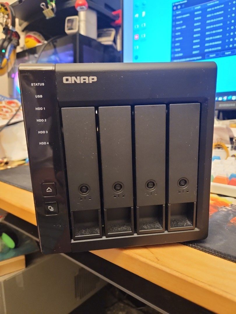 Qnap tr004 4 bay das nas enclosure ssd hdd cloud storage expansion ...