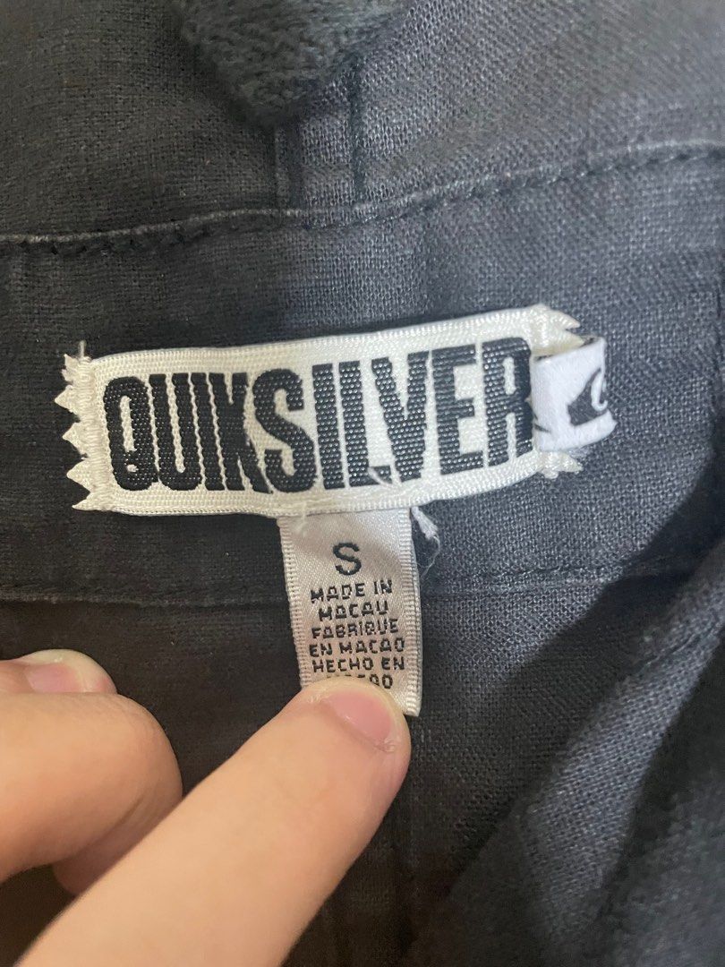 QuikSilver black jacket size S Men s Fashion Coats Jackets