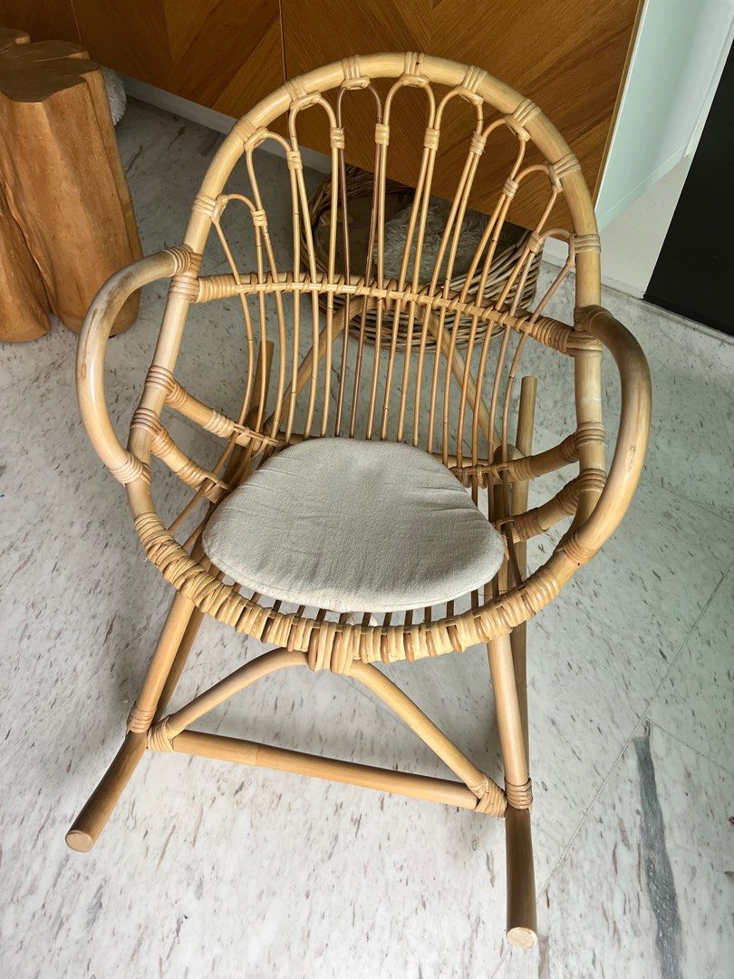 Pier 1 wicker shop rocking chair