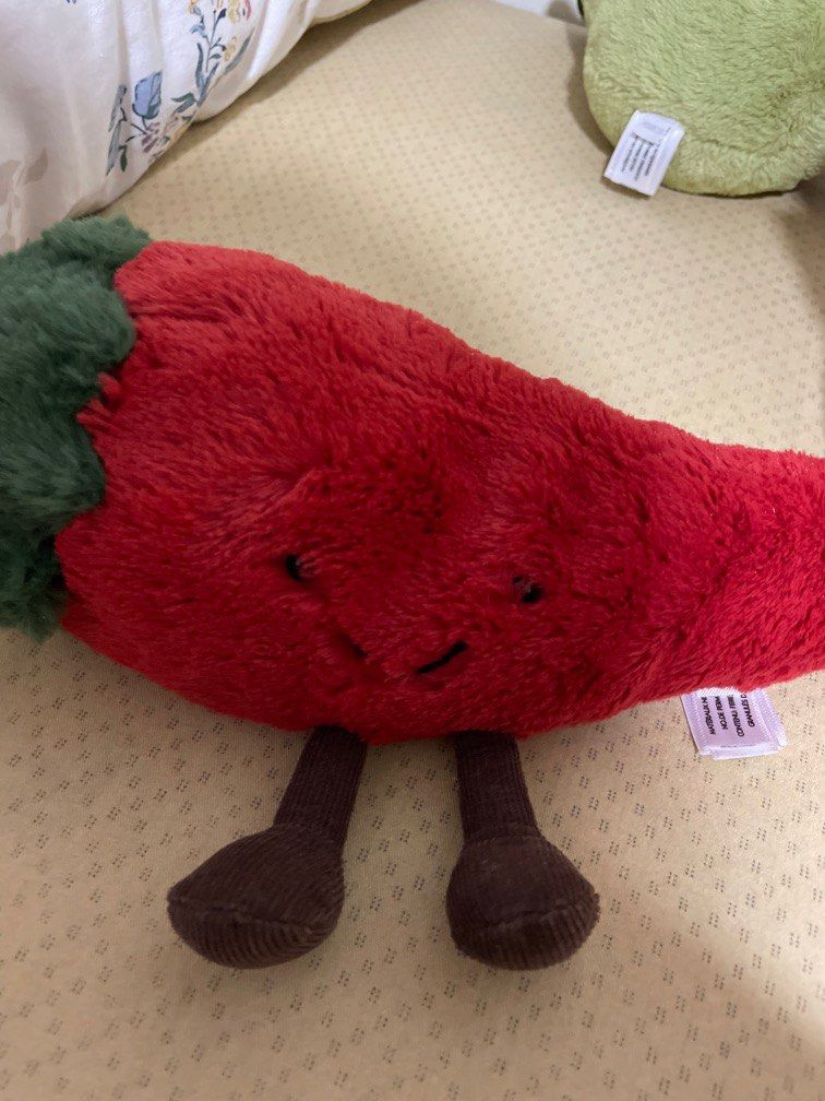 Red chilli jellycat, Hobbies & Toys, Toys & Games on Carousell