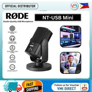 RODE NT-USB Mini Studio-Quality USB Microphone