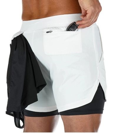 White beach shorts mens on sale