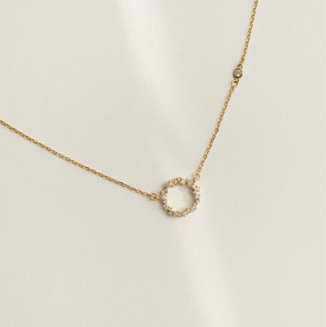 Rural Circle Pendant Necklace Furniture Home Living Home Decor