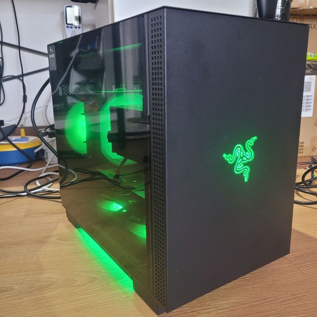 Razor Tomahawk ITX - AMD Ryzen 5600x + Rtx 3050 Gaming Desktop ...