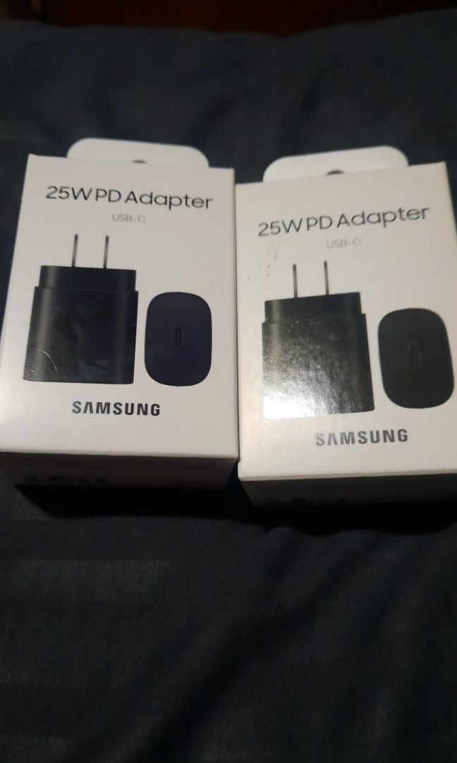 Samsung charger (Category: Cables & Chargers) located in Quezon City. Submitted by bizzyt (Listing ID 1267188654, Image 1). Description: brandnew/sealed orig samsung charger.