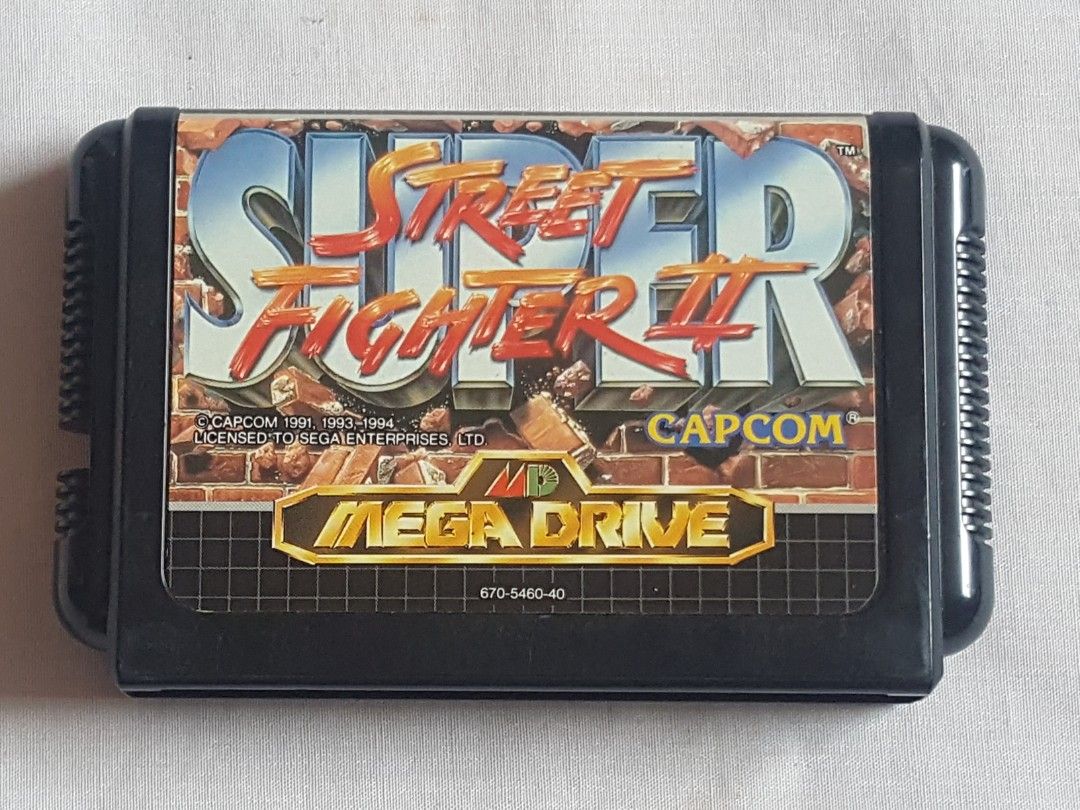 Sega Mega Drive Super Street Fighter II, Video Gaming, Video Games