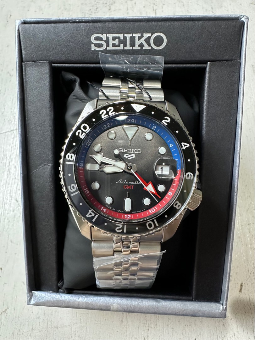 Seiko GMT SSK019, Men's Fashion, Watches & Accessories, Watches on ...