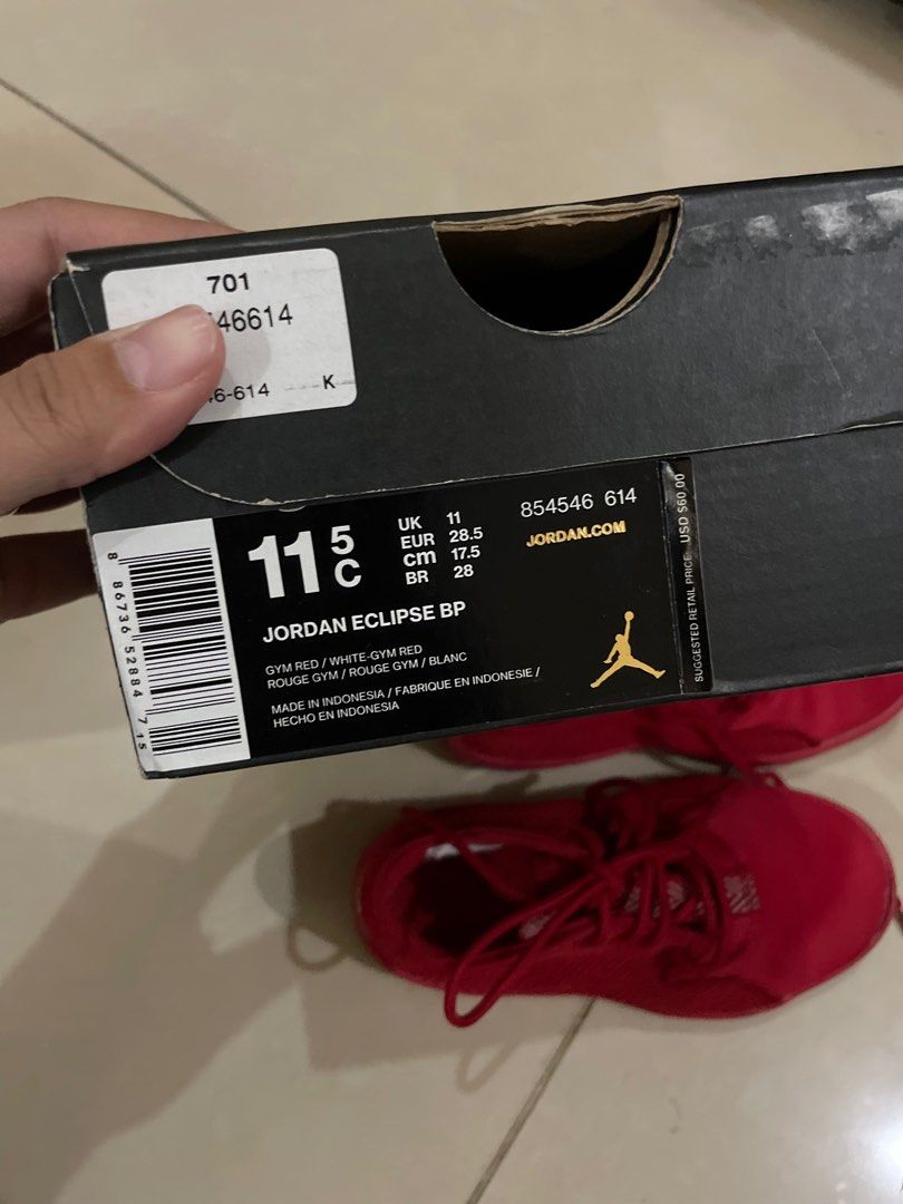 tinggi sepatu air jordan