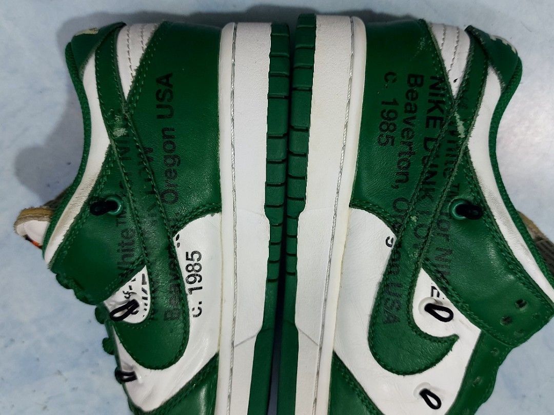 Sepatu Nike Dunk Low CT0856-100 Off-White Pine Green Size 41