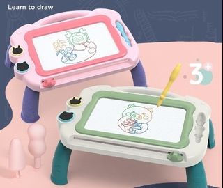 Kids Drawing Pad Doodle Board 10 Colorful Toddler Scribbler Board Erasable  Lcd Writing Tablet Light Drawing Board Educational Learning Toys Gift For