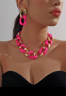 Shein Necklace and Earrings set