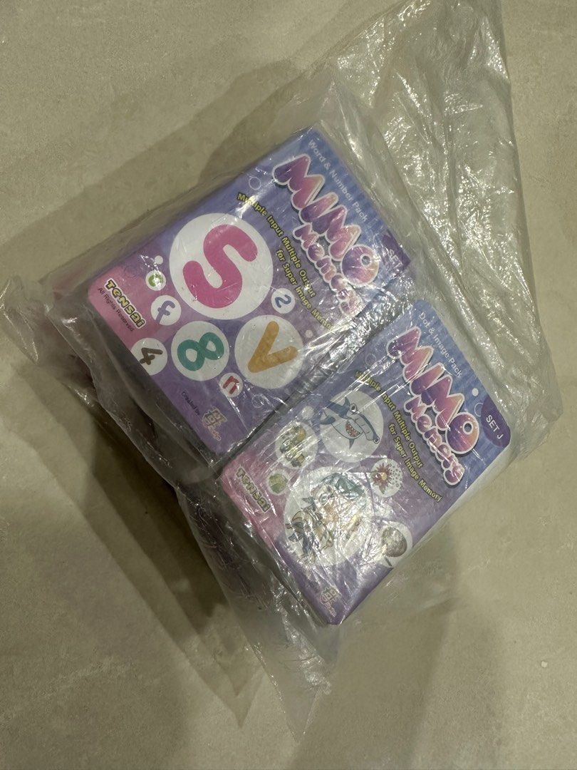 Shichida Method - MIMO Memory (Category: Educational & Learning Toys) located in Singapore. Submitted by summers_closet (Listing ID 1267112034, Image 4). Description: Bought from original Shichida Method, Tensai. Selling mimo memory set A and set J. Complete sets for both..