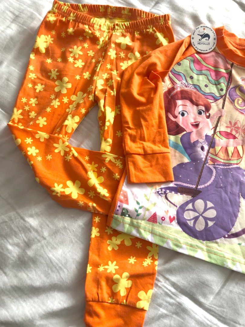 Sofia the First Pajama Set for 4 year old girl, Babies & Kids, Babies