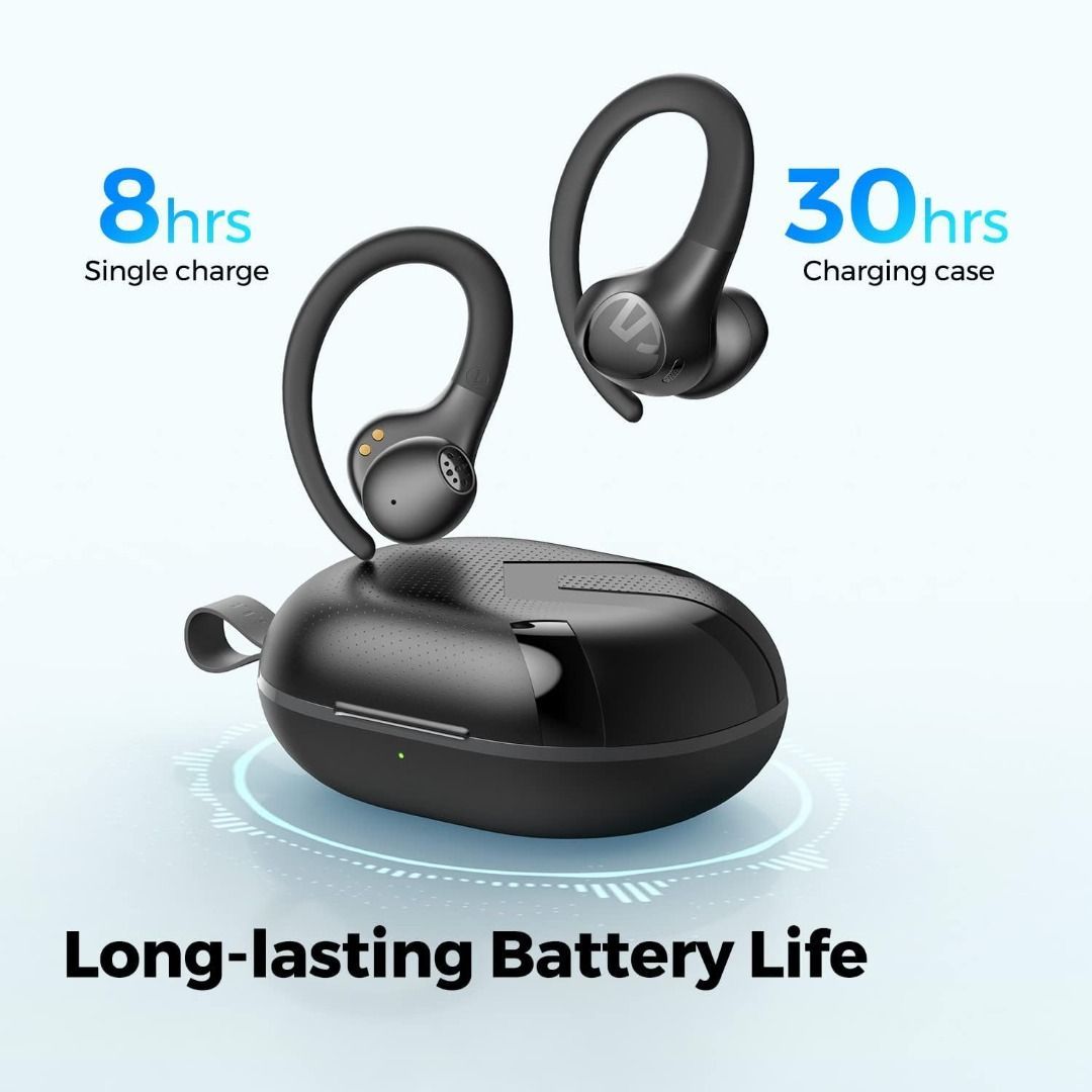 Bluetooth Headphones,V5.2 Wireless Bluetooth Earbuds w/Mic in-Ear Magnetic  Neckband Earphone 30Hrs Playtime, IPX7 Sweatproof Deep Bass Headset for