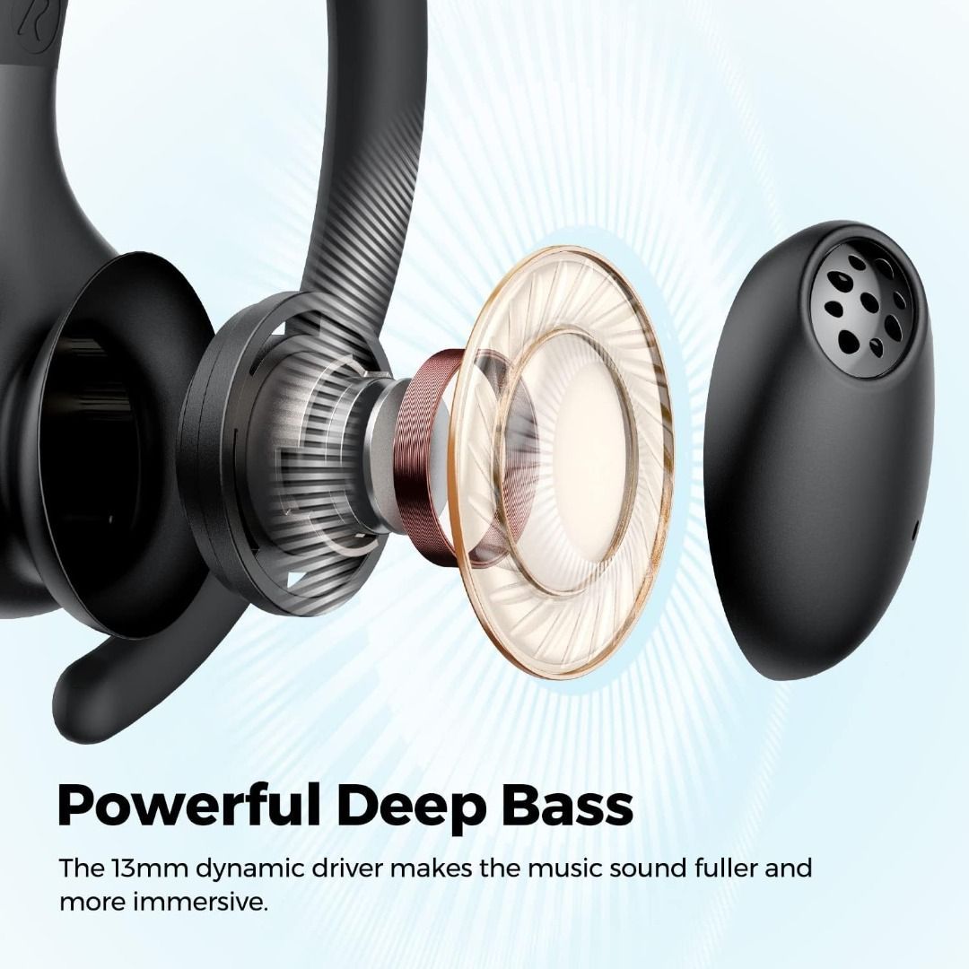 SoundPEATS Wings 2 Wireless Earbuds Bluetooth 5.3 Over Ear