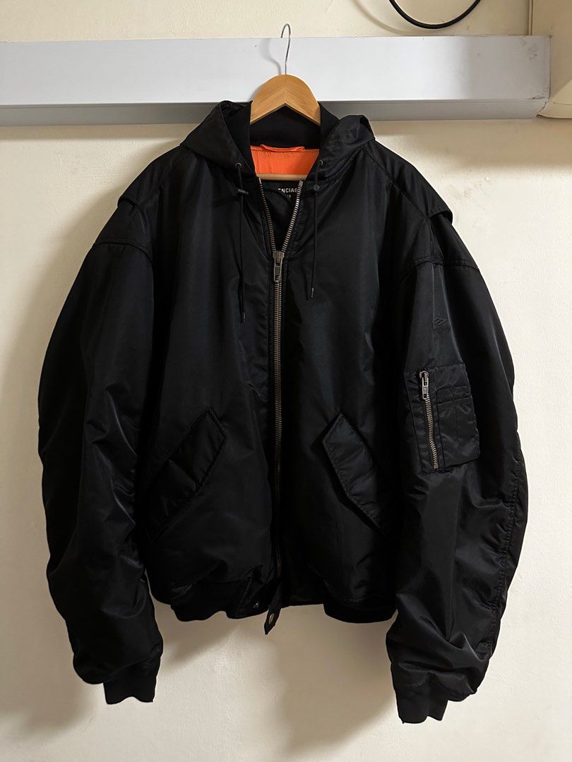 Spring 22 Balenciaga Red Carpet 3b bomber jacket