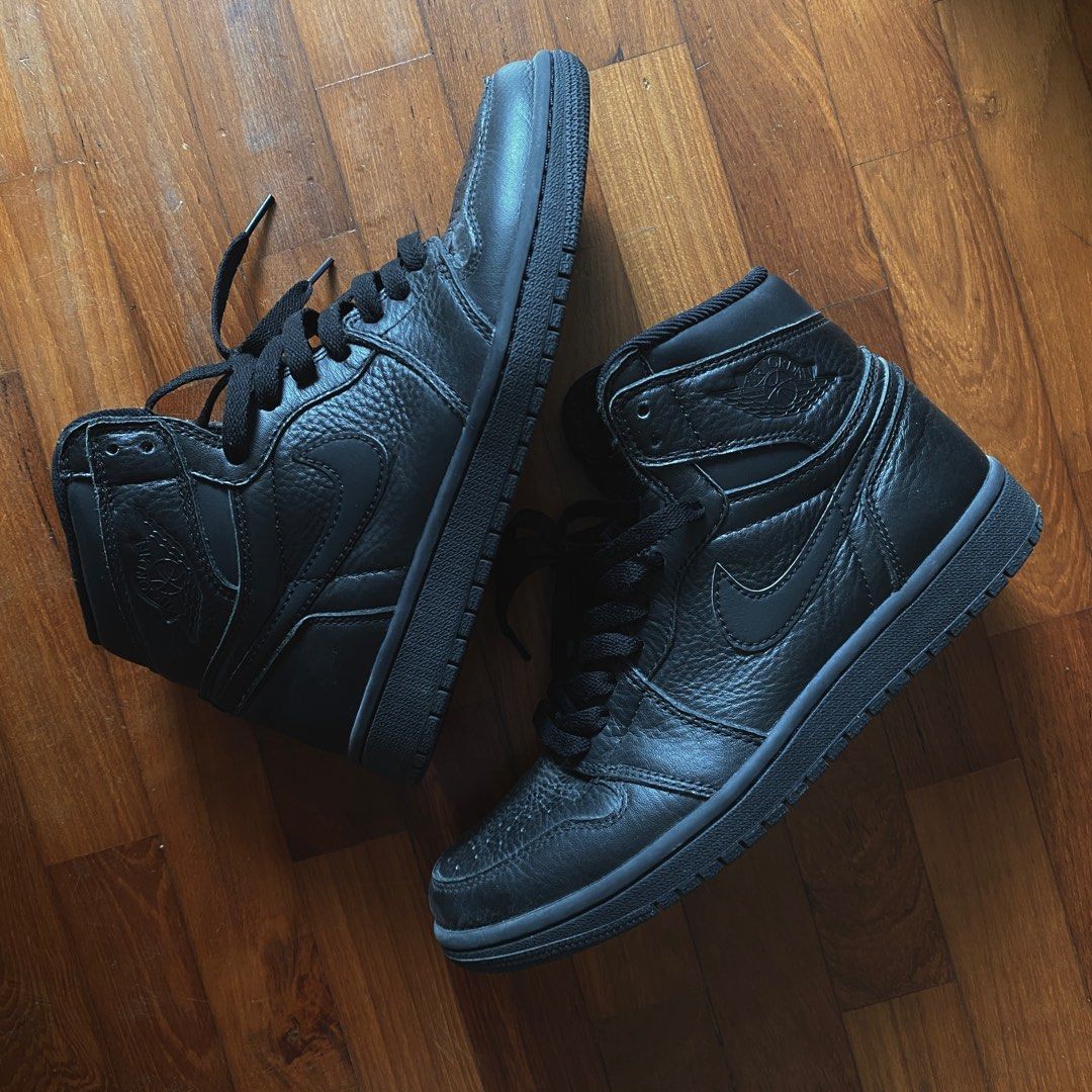 Jordan 1 high og triple black online