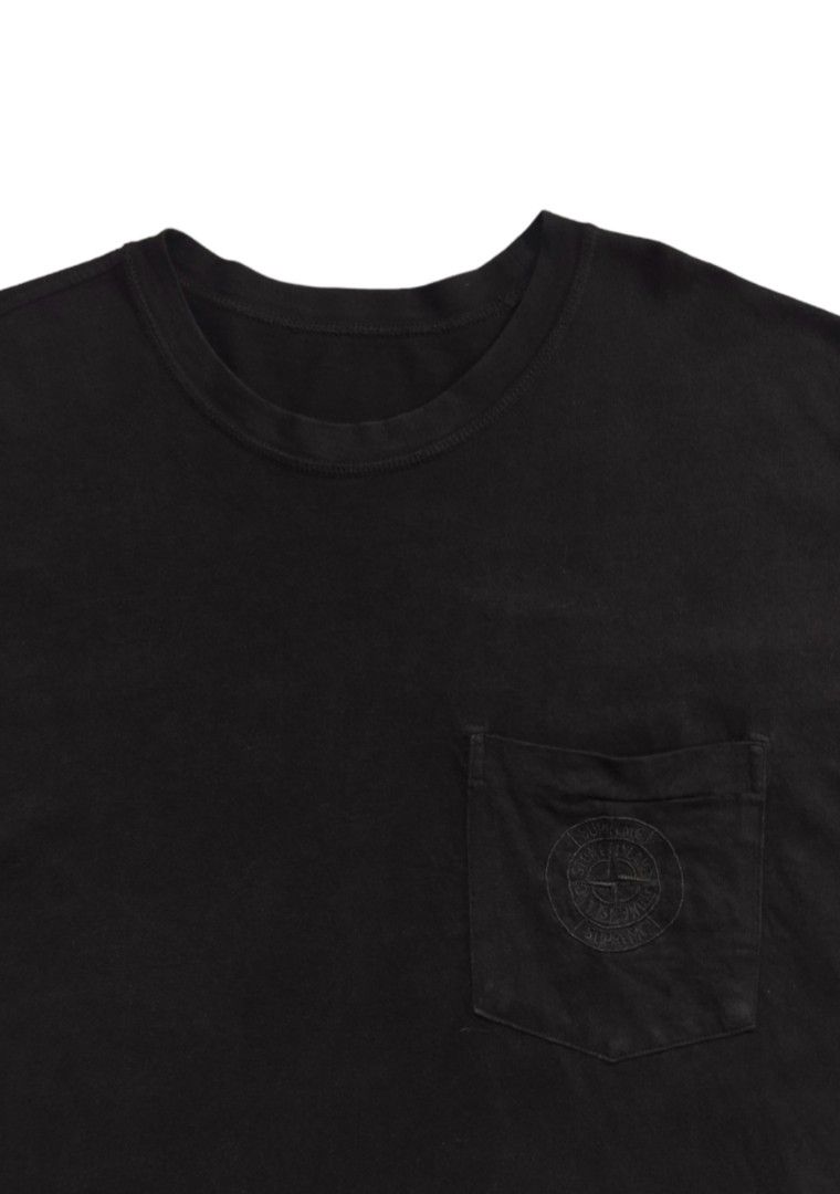 Supreme x stone clearance island pocket tee