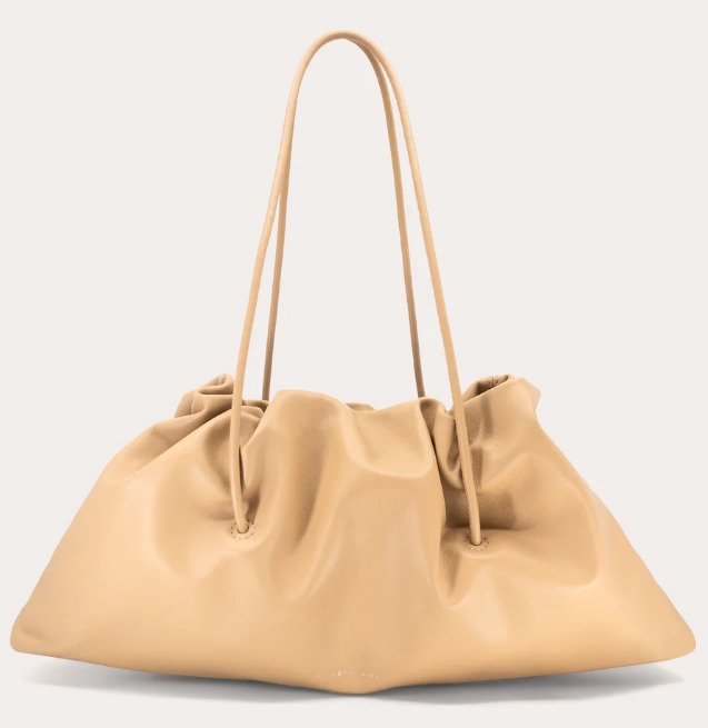 Amelia leather cheap slouchy shoulder bag