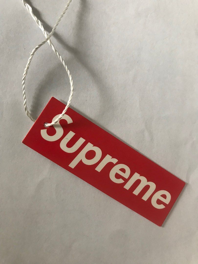 Supreme price tag top