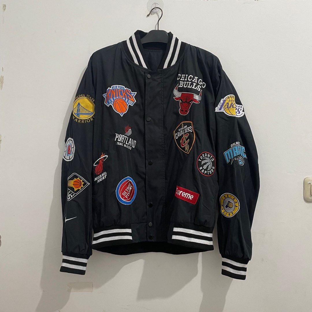 Supreme nike varsity jacket store
