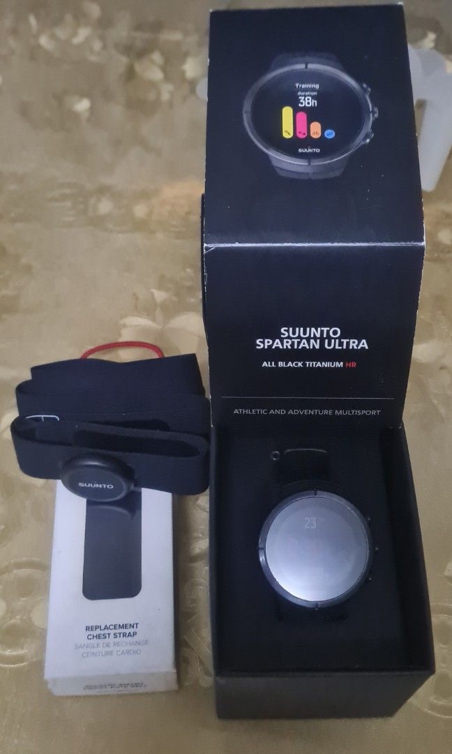 Suunto spartan ultra black chest hr new arrivals