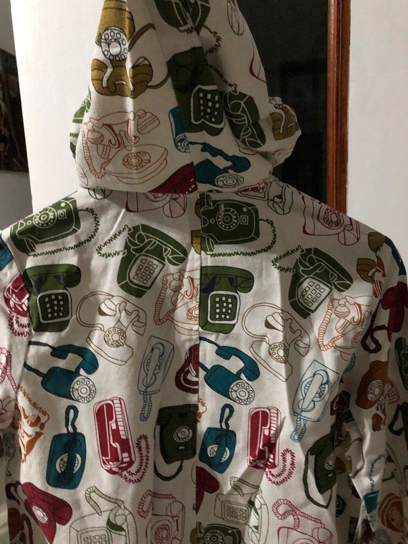 Telephone Design Jacket, Women's Fashion, Coats, Jackets and Outerwear ...
