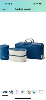 Thermos lunch box and bag set insulated