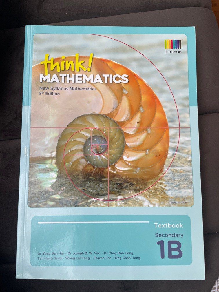 Think! Mathematics secondary 1 textbooks, Hobbies & Toys, Books ...