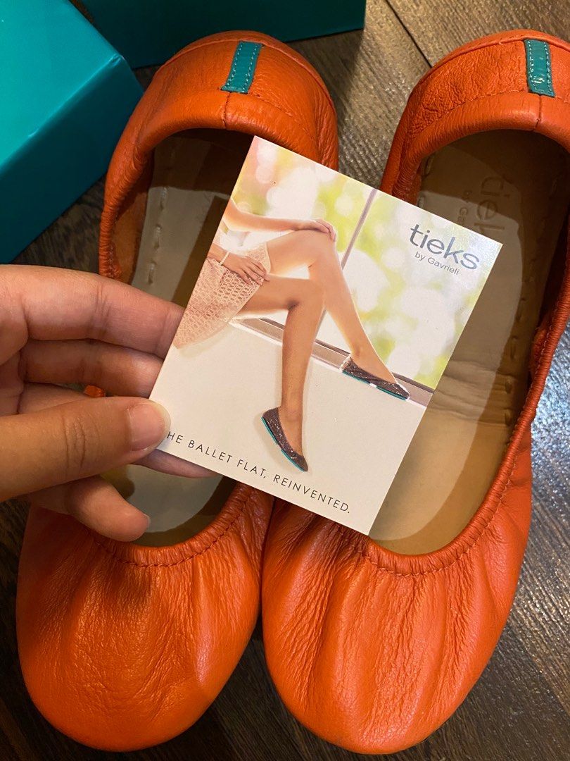 Tangerine tieks top