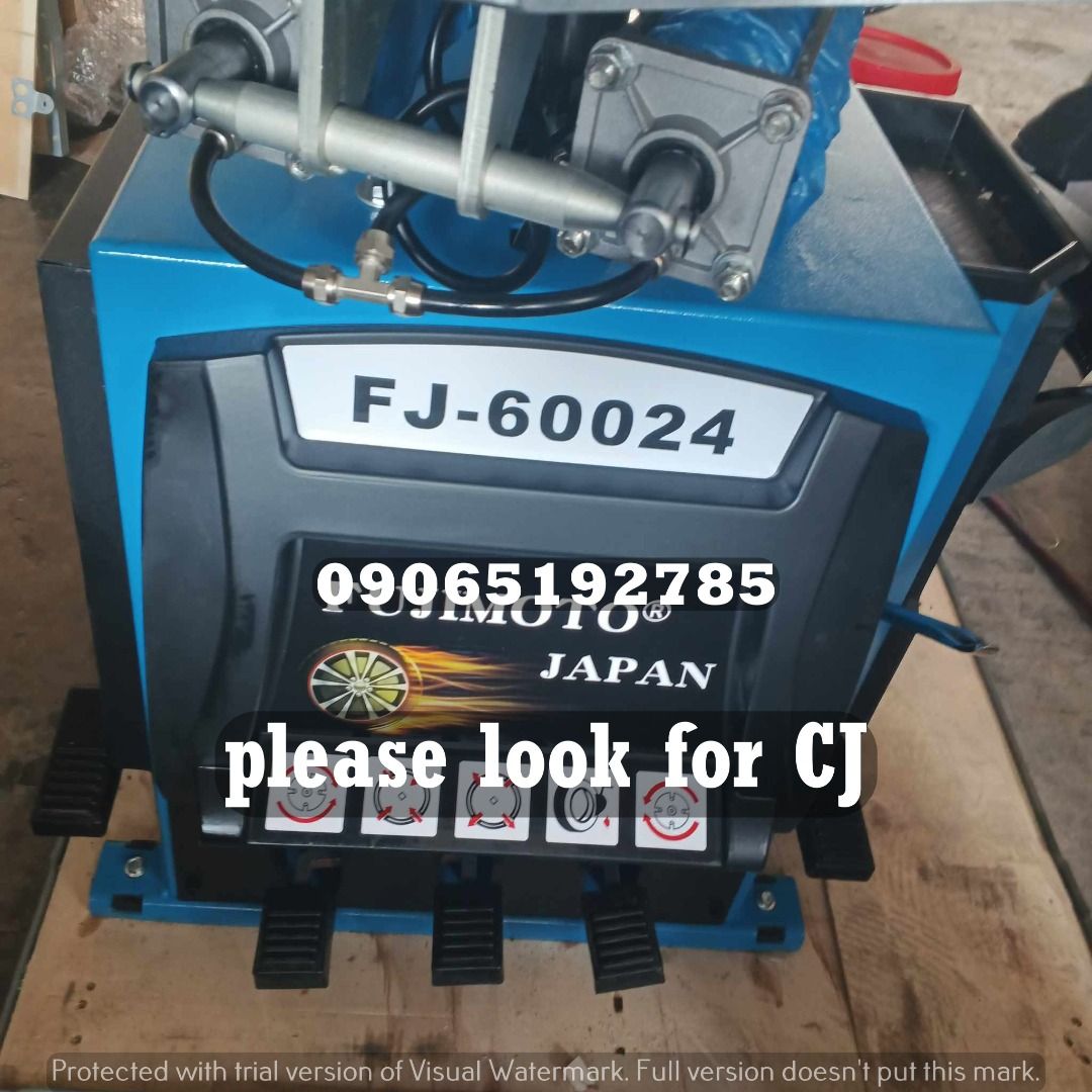 Tire Changer (Category: Construction Tools & Equipment) located in Makati City. Submitted by claire_joy (Listing ID 1267055708, Image 2). Description: CONTACT DETAILS: 📌0-9-0-6-5-1-9-2-7-8-5 please look for CJ. 🧭LOCATION: 📍Manila Mayhaligue St. Abad Santos Manila 📍Cavite Centennial Rd Kawit Cavite note: price may change without prior notice.