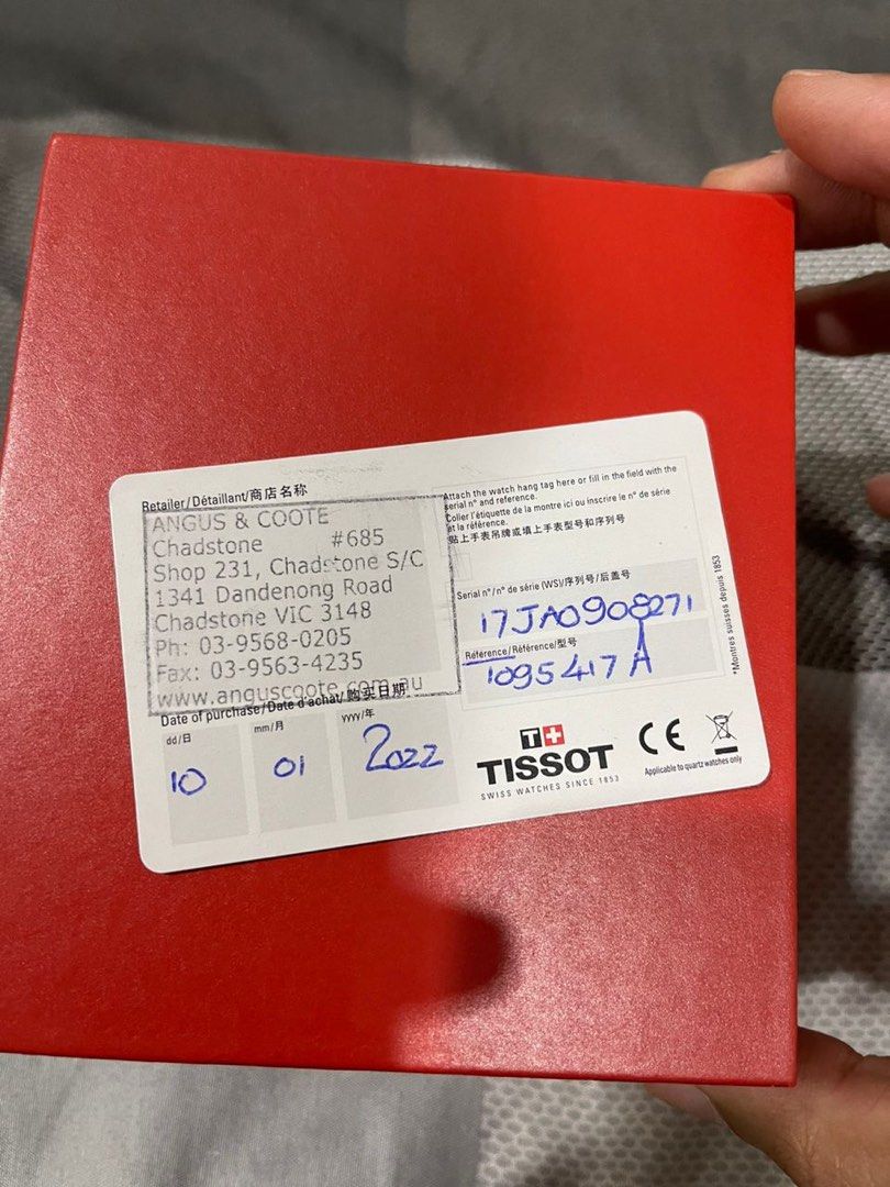 Angus and coote sale tissot
