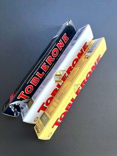 Toblerone Milk/White/Dark Chocolate Bar 100g