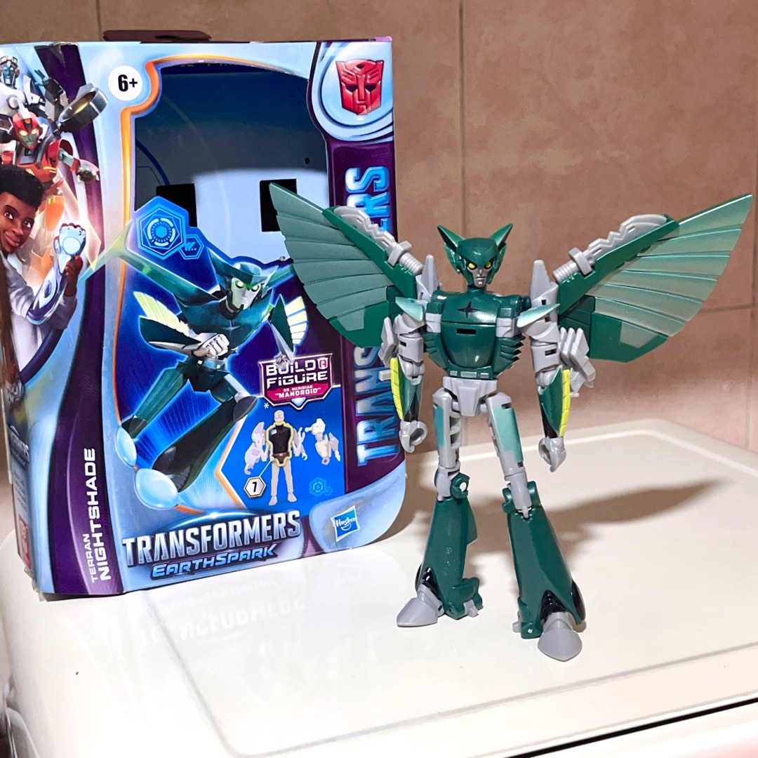 Transformers Earthspark Deluxe Class Terran Nightshade, Hobbies & Toys, Toys & Games on Carousell