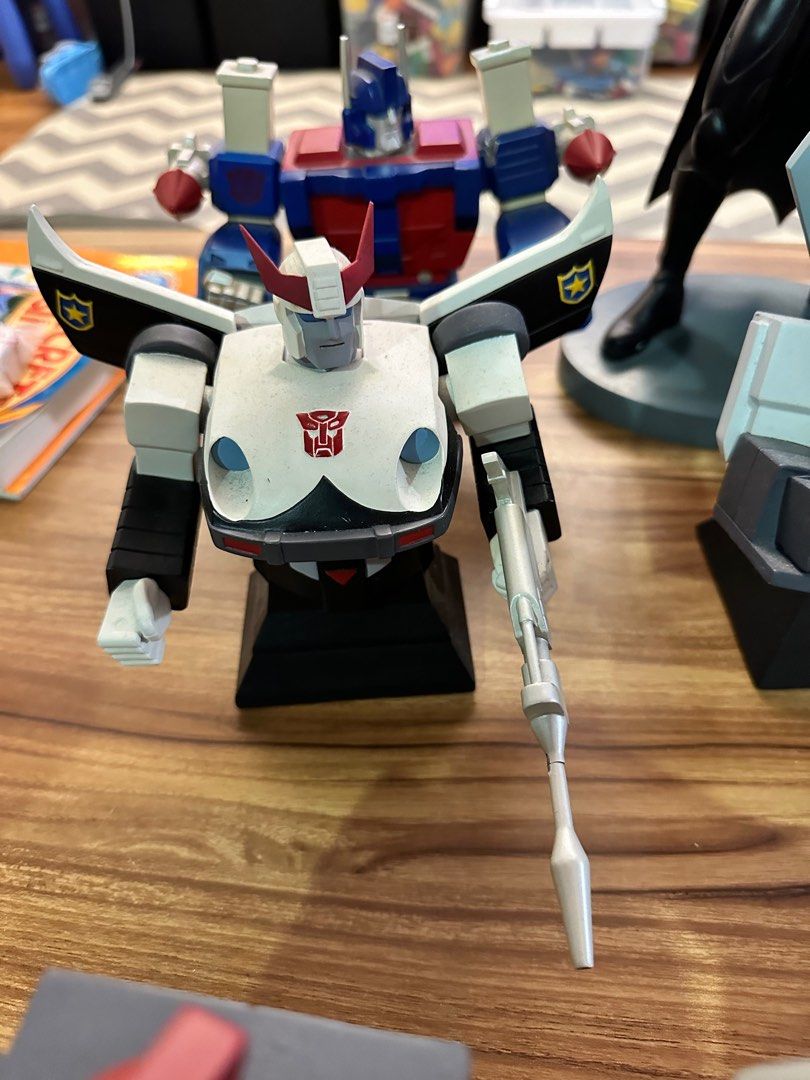 Transformers Hard Hero Bust Batman Statue Lot, Hobbies & Toys, Toys