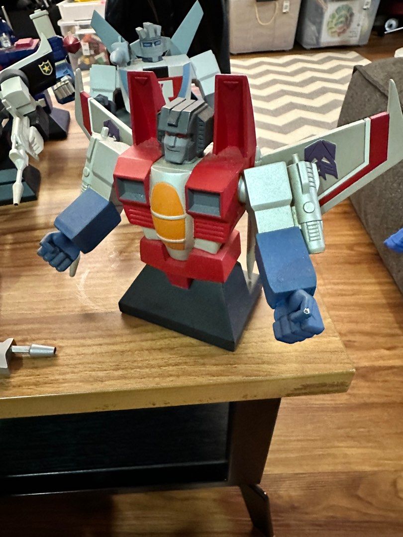 Transformers Hard Hero Bust Batman Statue Lot, Hobbies & Toys, Toys