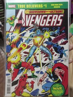 True Believers Avengers #162 Reprint Marvel Comics - First appearance of Jocasta