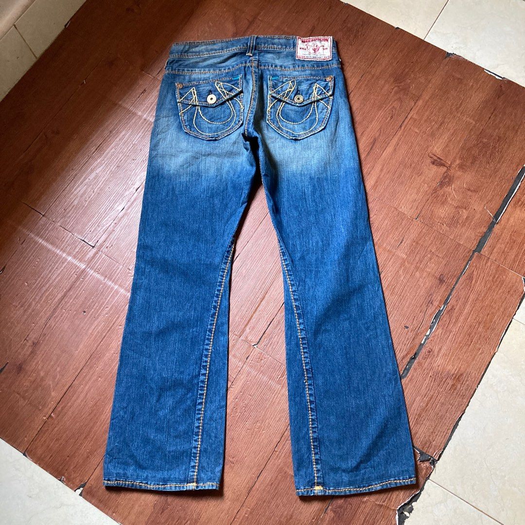 True Religion Jeans Billy Giant Big T Second Original, Fesyen Pria