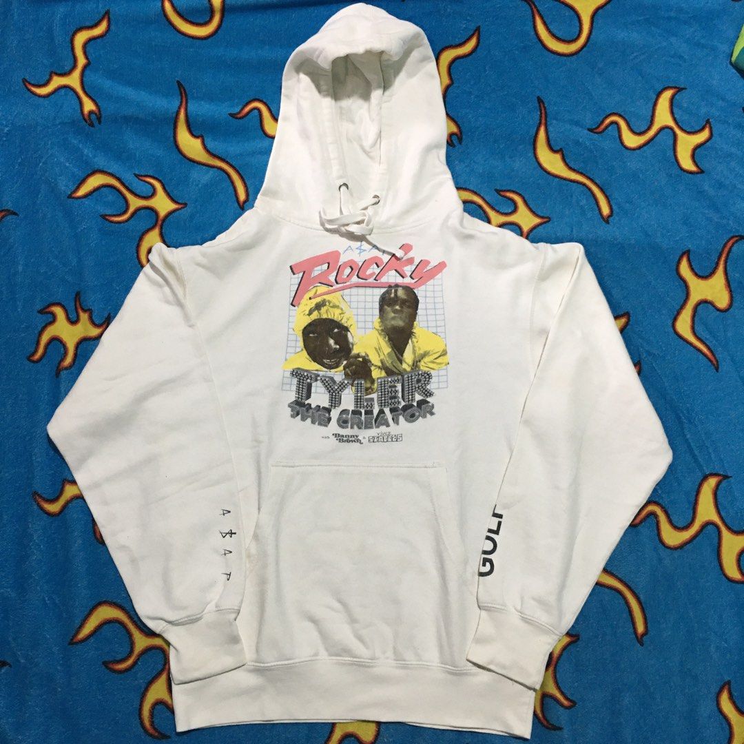 Asap rocky clearance hoodie white
