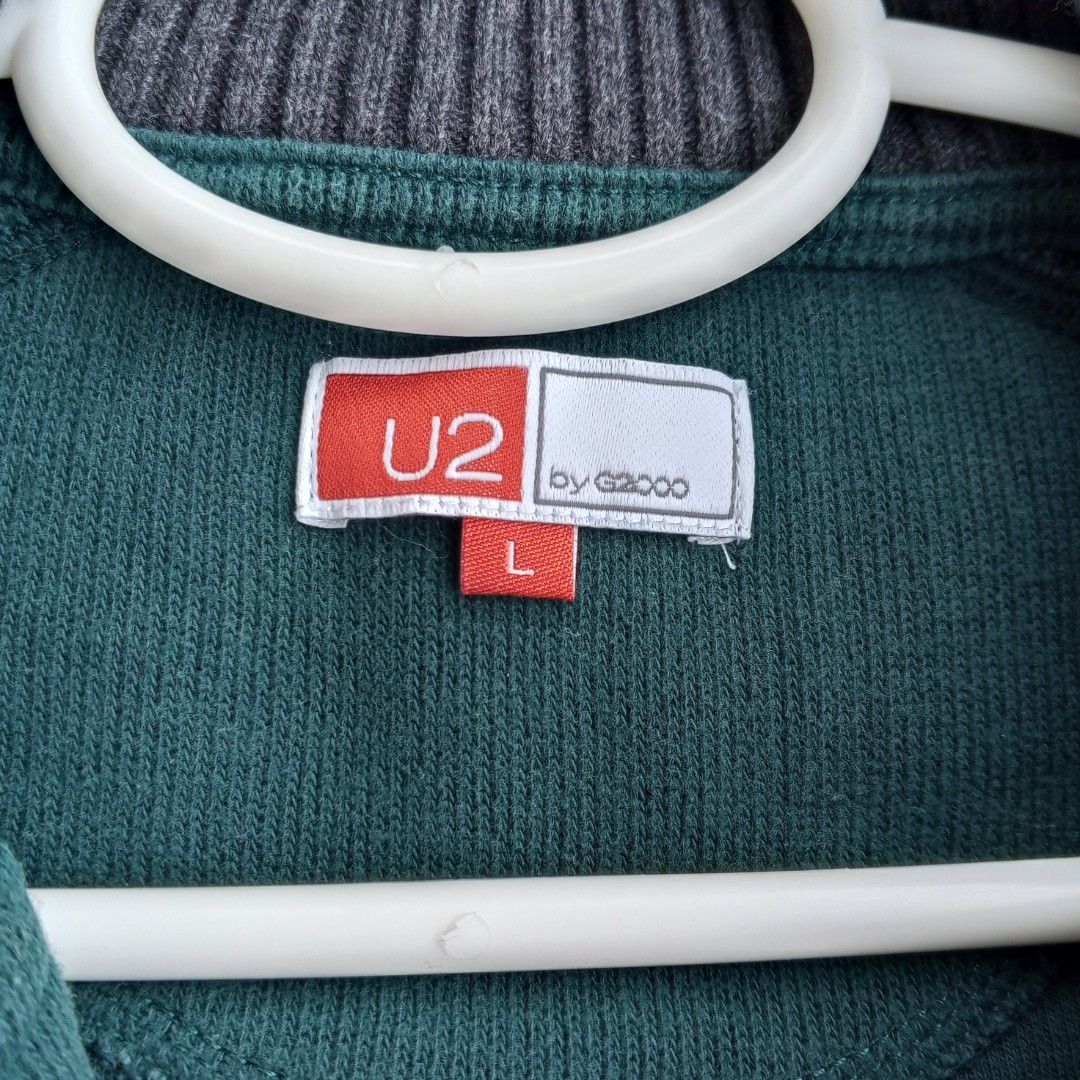U2 by G2000 SWEATER (Category: Coats, Jackets and Outerwear) located in Manila. Submitted by eothrift (Listing ID 1267165604, Image 3). Description: ❗❗ FREE SHIPPING ❗❗ Condition: Excellent Size: L Dimension: W: 22 - L: 27 Issue: None Color rate: 10 Price: 300 + Shipping We Ship Nationwide #everyonewins.