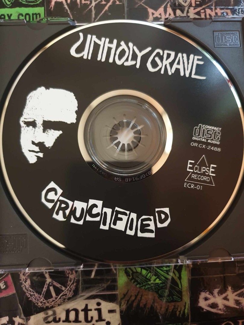 Crusifed Rapper Unholy Grave - Crucified Grindcore CD 1995 (SEALED), Hobbies & Toys ...