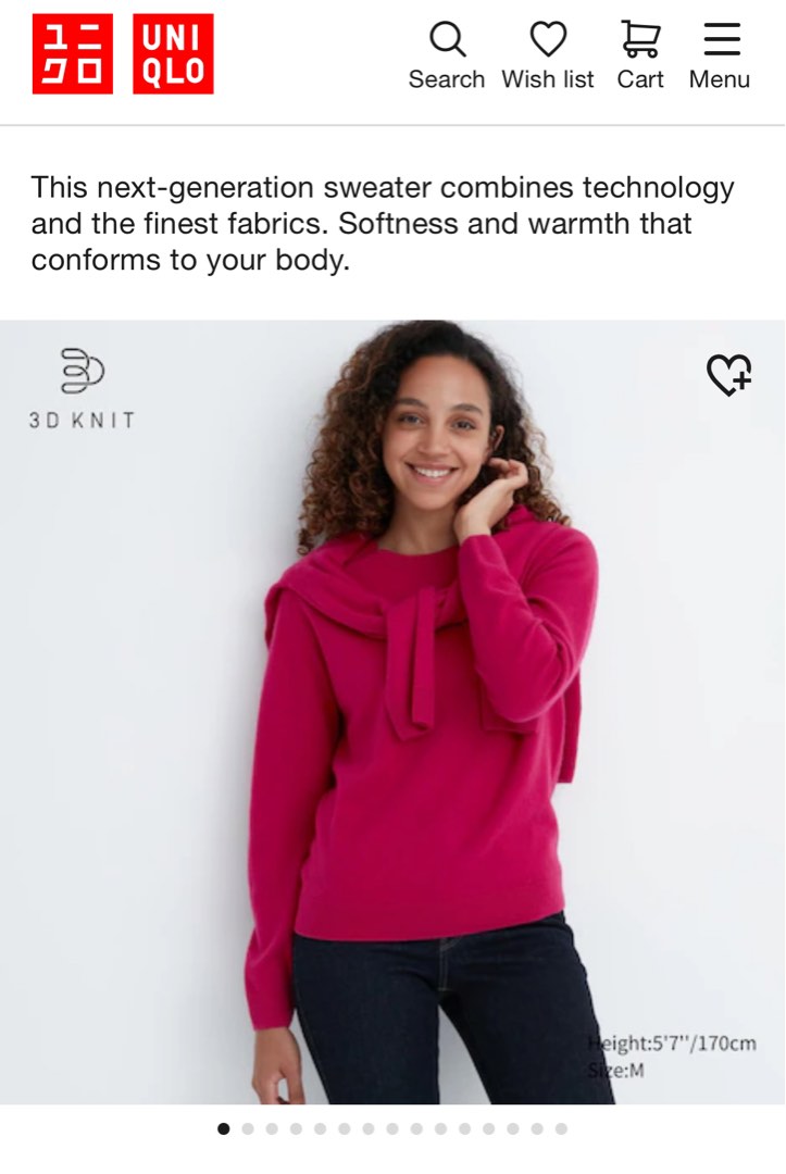 Uniqlo on sale cashmere hoodie