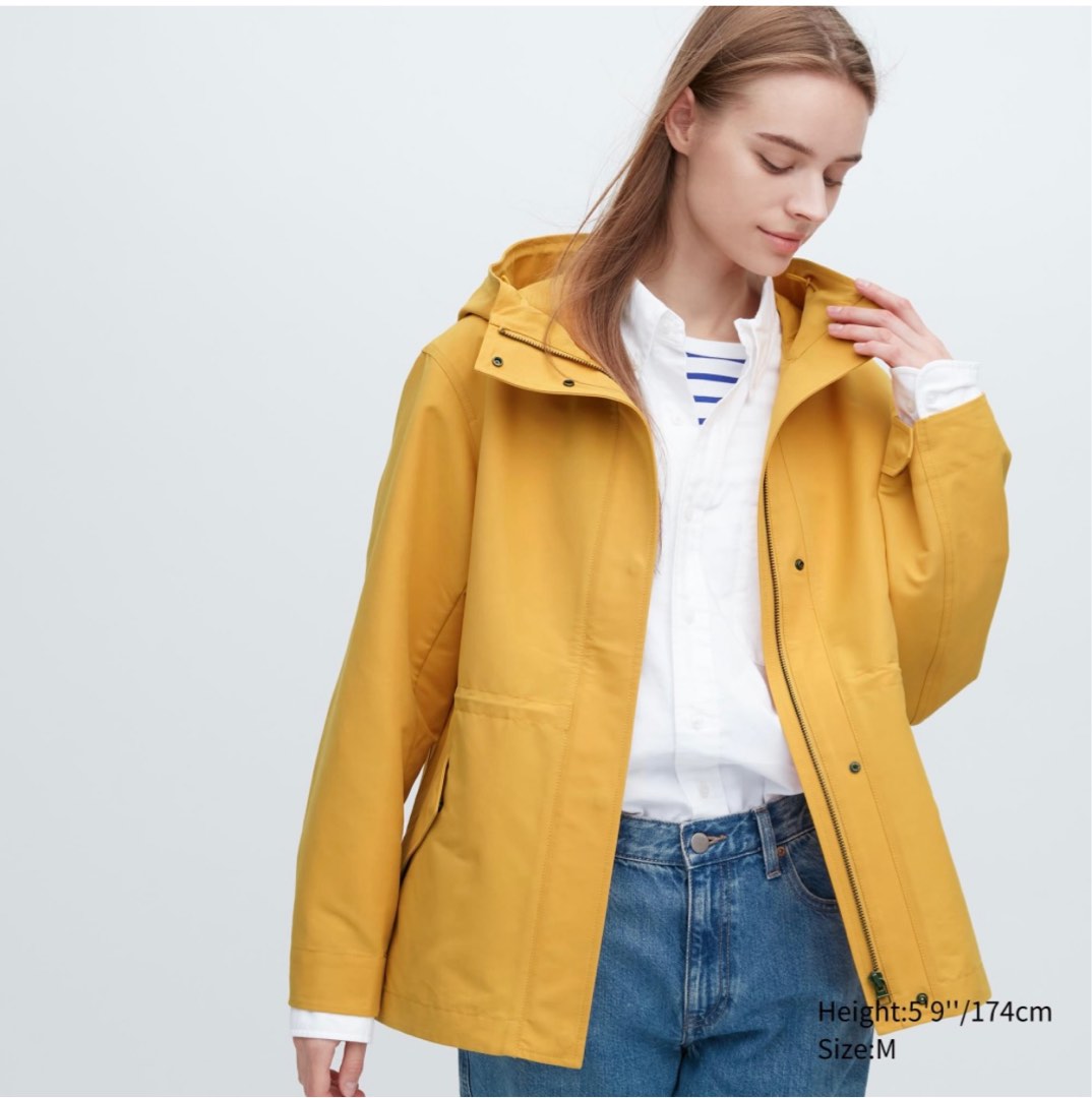 Uniqlo women top cotton parka